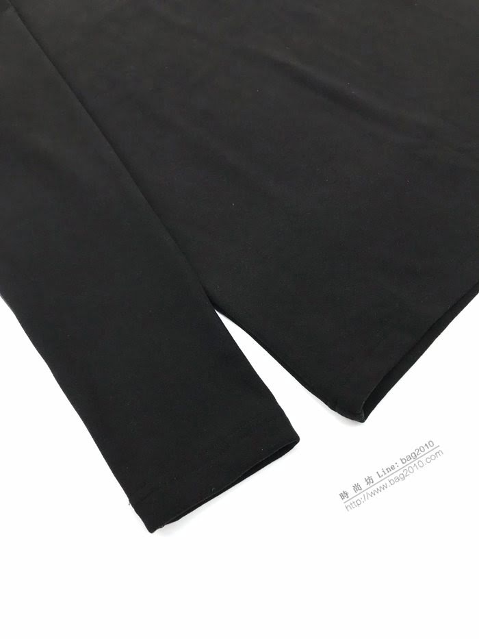 Dior男裝 迪奧秋冬新款小鐵標貼飾半高領長袖打底衣 高版本男女同款  ydi3520